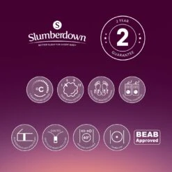 Slumberdown Perfeclty Warm Luxury Electric Blanket-Superking -Home Furnishing Store 4632113 R Z013A