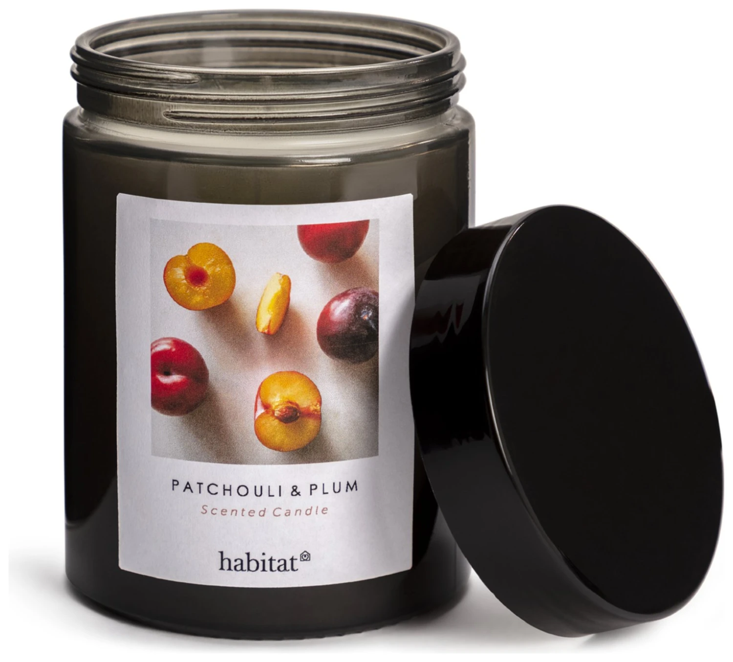 Habitat Scented Jar Candle - Patchouli & Plum 3 Habitat Scented Jar Candle - Patchouli & Plum - Image 3