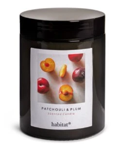 Habitat Scented Jar Candle - Patchouli & Plum 8 Habitat Scented Jar Candle - Patchouli & Plum -Home Furnishing Store 4663924 R Z003A