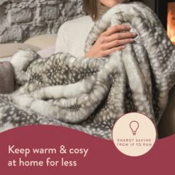 Dreamland Luxury Faux Fur Heated Throw - Large 11 Dreamland Luxury Faux Fur Heated Throw - Large -Home Furnishing Store 4669911 R Z003A