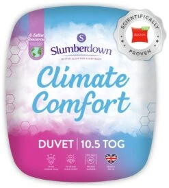 Slumberdown Climate Comfort 10.5 Tog Duvet - Single