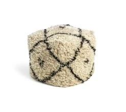 Kaikoo Gentry Wool Pouffe - White 9 Kaikoo Gentry Wool Pouffe - White -Home Furnishing Store 4844482 R Z002A