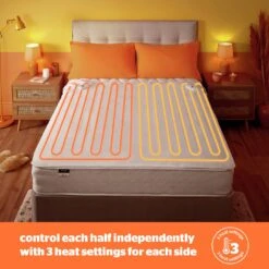 Silentnight Comfort Dual Control Electric Underblanket -King -Home Furnishing Store 5203929 R Z003A