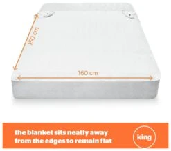 Silentnight Comfort Dual Control Electric Underblanket -King -Home Furnishing Store 5203929 R Z007A