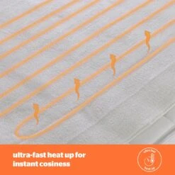 Silentnight Comfort Control Electric Underblanket - Double -Home Furnishing Store 5225471 R Z004A