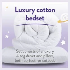 Slumberdown Soft Touch Anti Allergy 4 Tog Kids Duvet-Toddler 20 Slumberdown Soft Touch Anti Allergy 4 Tog Kids Duvet-Toddler -Home Furnishing Store 5235681 R Z003A