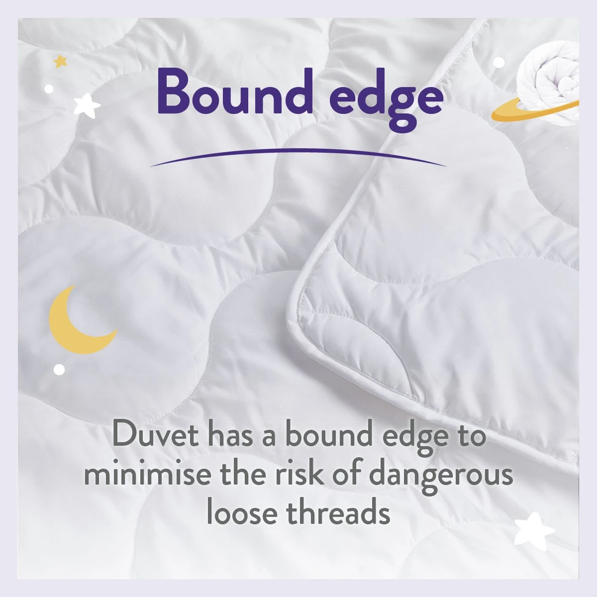 Slumberdown Soft Touch Anti Allergy 4 Tog Kids Duvet-Toddler 7 Slumberdown Soft Touch Anti Allergy 4 Tog Kids Duvet-Toddler - Image 7