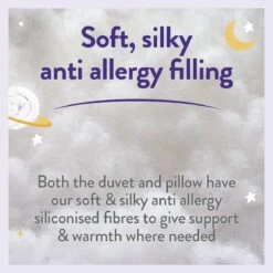 Slumberdown Soft Touch Anti Allergy 4 Tog Kids Duvet-Toddler 30 Slumberdown Soft Touch Anti Allergy 4 Tog Kids Duvet-Toddler -Home Furnishing Store 5235681 R Z013A