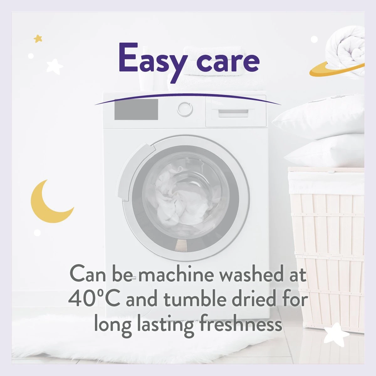 Slumberdown Soft Touch Anti Allergy 4 Tog Kids Duvet-Toddler 14 Slumberdown Soft Touch Anti Allergy 4 Tog Kids Duvet-Toddler - Image 14