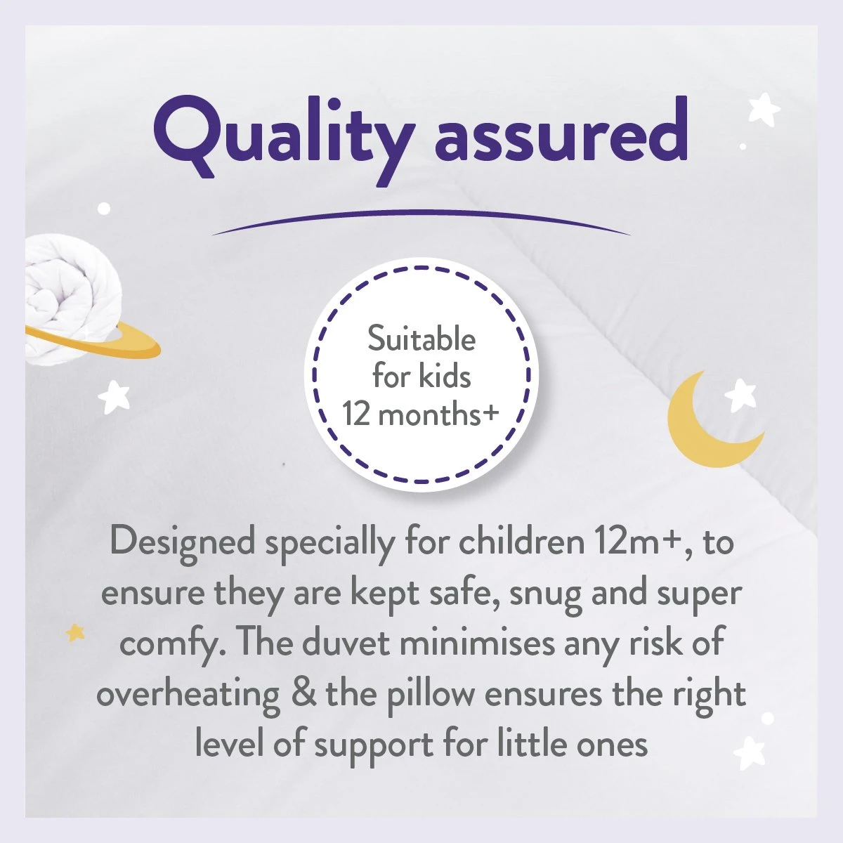 Slumberdown Soft Touch Anti Allergy 4 Tog Kids Duvet-Toddler 16 Slumberdown Soft Touch Anti Allergy 4 Tog Kids Duvet-Toddler - Image 16