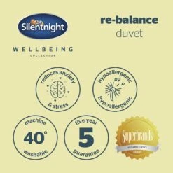 Silentnight Rebalance Stress Relieving 10.5 Tog Duvet 15 Silentnight Rebalance Stress Relieving 10.5 Tog Duvet -Home Furnishing Store 5649916 R Z008A