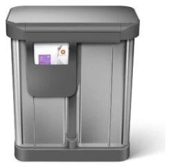 Simplehuman 58 Litre Recycler Bin - Stainless Steel -Home Furnishing Store 5713024 R Z004A