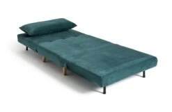 Habitat Roma Single Velvet Chairbed - Teal -Home Furnishing Store 5828108 R Z002A