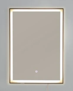 Habitat Rectangle Backlight LED Mirror - Black 10 Habitat Rectangle Backlight LED Mirror - Black -Home Furnishing Store 6025601 R Z002A