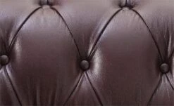 Habitat Chesterfield Leather 2 Seater Sofa - Chocolate -Home Furnishing Store 6086578 R Z005A