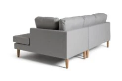 Habitat Joshua Fabric Corner Chaise Sofa - Light Grey 13 Habitat Joshua Fabric Corner Chaise Sofa - Light Grey -Home Furnishing Store 6205737 R Z004A