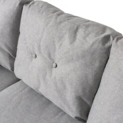 Habitat Joshua Fabric Corner Chaise Sofa - Light Grey 14 Habitat Joshua Fabric Corner Chaise Sofa - Light Grey -Home Furnishing Store 6205737 R Z008A