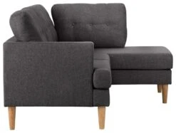 Habitat Joshua Fabric Corner Chaise Sofa - Charcoal -Home Furnishing Store 6259082 R Z003A