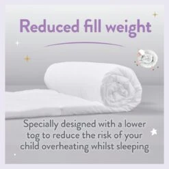 Slumberdown Anti Allergy 4 Tog Kids Duvet - Toddler -Home Furnishing Store 6996448 R Z004A