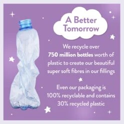 Slumberdown Anti Allergy 4 Tog Kids Duvet - Toddler -Home Furnishing Store 6996448 R Z011A