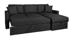 Habitat Reagan Right Corner Chaise Sofa Bed - Charcoal -Home Furnishing Store 7005307 R Z007A
