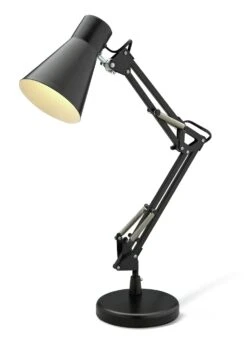 Habitat Swing Arm Desk Lamp - Matt Black 16 Habitat Swing Arm Desk Lamp - Matt Black -Home Furnishing Store 7073841 R Z006A