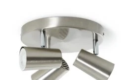 Habitat Spotlight 3 Light Plate - Brushed Chrome -Home Furnishing Store 7567395 R Z004A