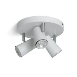 Habitat 3 Light Spotlight Plate - Matt White -Home Furnishing Store 7653326 R Z002A