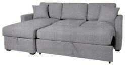 Habitat Reagan Left Corner Storage Sofa Bed - Grey -Home Furnishing Store 7842766 R Z007A