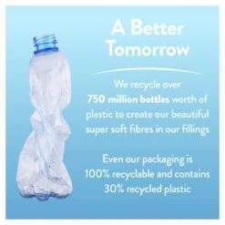 Slumberdown Cotton Comfort 10.5 Tog Duvet - Single -Home Furnishing Store 7878125 R Z008A