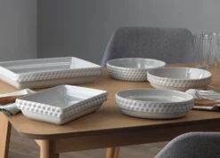 Habitat Ceramic Rectangular Stacking Roaster - Large -Home Furnishing Store 7881954 R Z004C