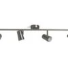 Habitat Brushed Chrome 4 Light Spotlight Bar