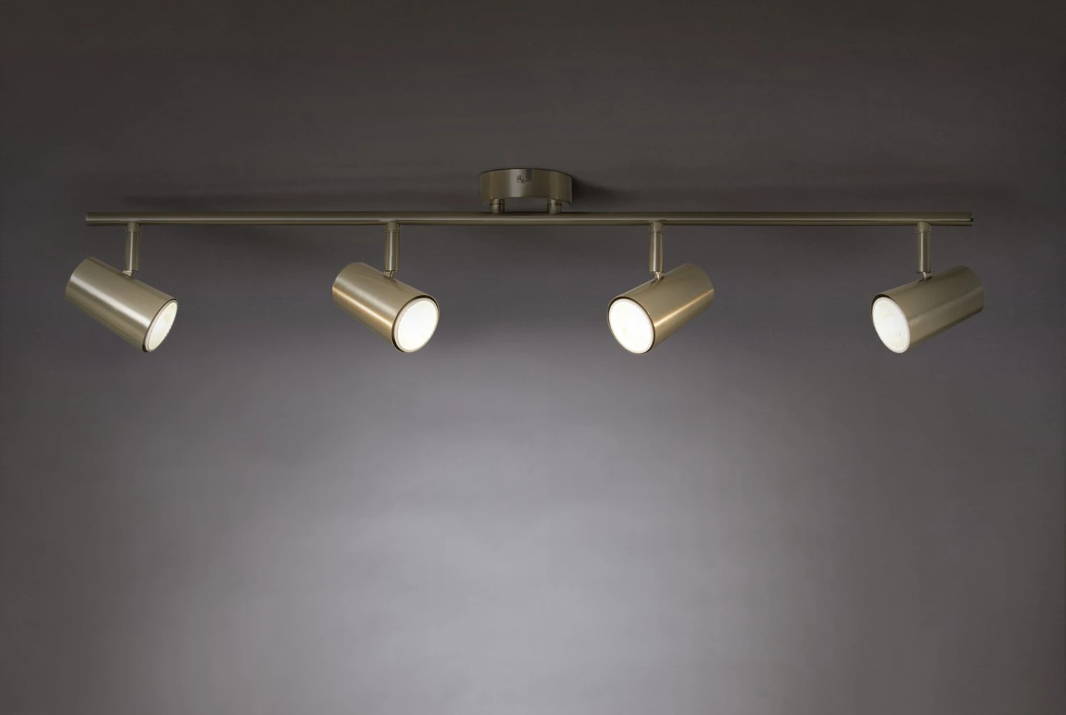 Habitat Brushed Chrome 4 Light Spotlight Bar 3 Habitat Brushed Chrome 4 Light Spotlight Bar - Image 3