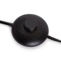 Habitat Rattan Arc Floor Lamp - Cream And Black -Home Furnishing Store 8024789 R Z004A