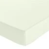 Habitat Pure Cotton 200TC Cream Deep Fitted Sheet - Single