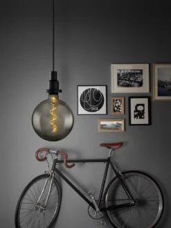 Osram 12W ES LED G200 Vintage Smoke Light Bulb -Home Furnishing Store 8092151 R Z003A