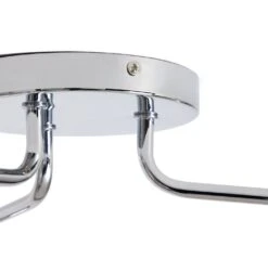 Habitat Rayner Steel 3 Light LED Flush Ceiling Light -Chrome -Home Furnishing Store 8113621 R Z003A