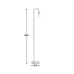 Habitat Rayner Floor Lamp - Brass -Home Furnishing Store 8172648 R Z001E