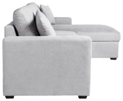 Habitat Reagan Right Corner Sofa Bed - Grey -Home Furnishing Store 8178721 R Z004A