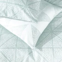 Habitat Stockholm Diamond Dash Duck Egg Bedding Set - Single 10 Habitat Stockholm Diamond Dash Duck Egg Bedding Set - Single -Home Furnishing Store 8277385 R Z003A