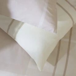 Habitat Check Neutral Bedding Set - Single -Home Furnishing Store 8348829 R Z003A