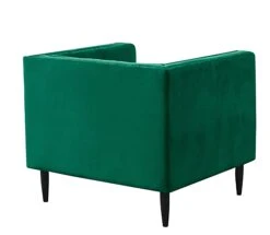 Habitat Vanessa Velvet Armchair - Green 9 Habitat Vanessa Velvet Armchair - Green -Home Furnishing Store 8382847 R Z005A