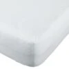 Habitat Pure Cotton 200TC White Deep Fitted Sheet - Single