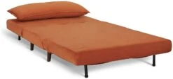 Habitat Roma Small Double Velvet Chairbed - Orange 9 Habitat Roma Small Double Velvet Chairbed - Orange -Home Furnishing Store 8534781 R Z002A