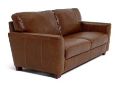 Habitat Milford Leather 4 Seater Sofa - Tan 12 Habitat Milford Leather 4 Seater Sofa - Tan -Home Furnishing Store 8591250 R Z004A