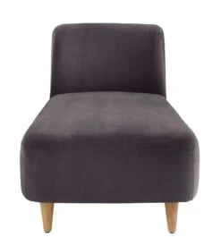 Habitat Daisy Velvet Corner Chaise Sofa - Grey -Home Furnishing Store 8774187 R Z003A