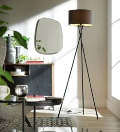 Habitat Matt Tripod Floor Lamp - Black -Home Furnishing Store 8838298 R Z002C