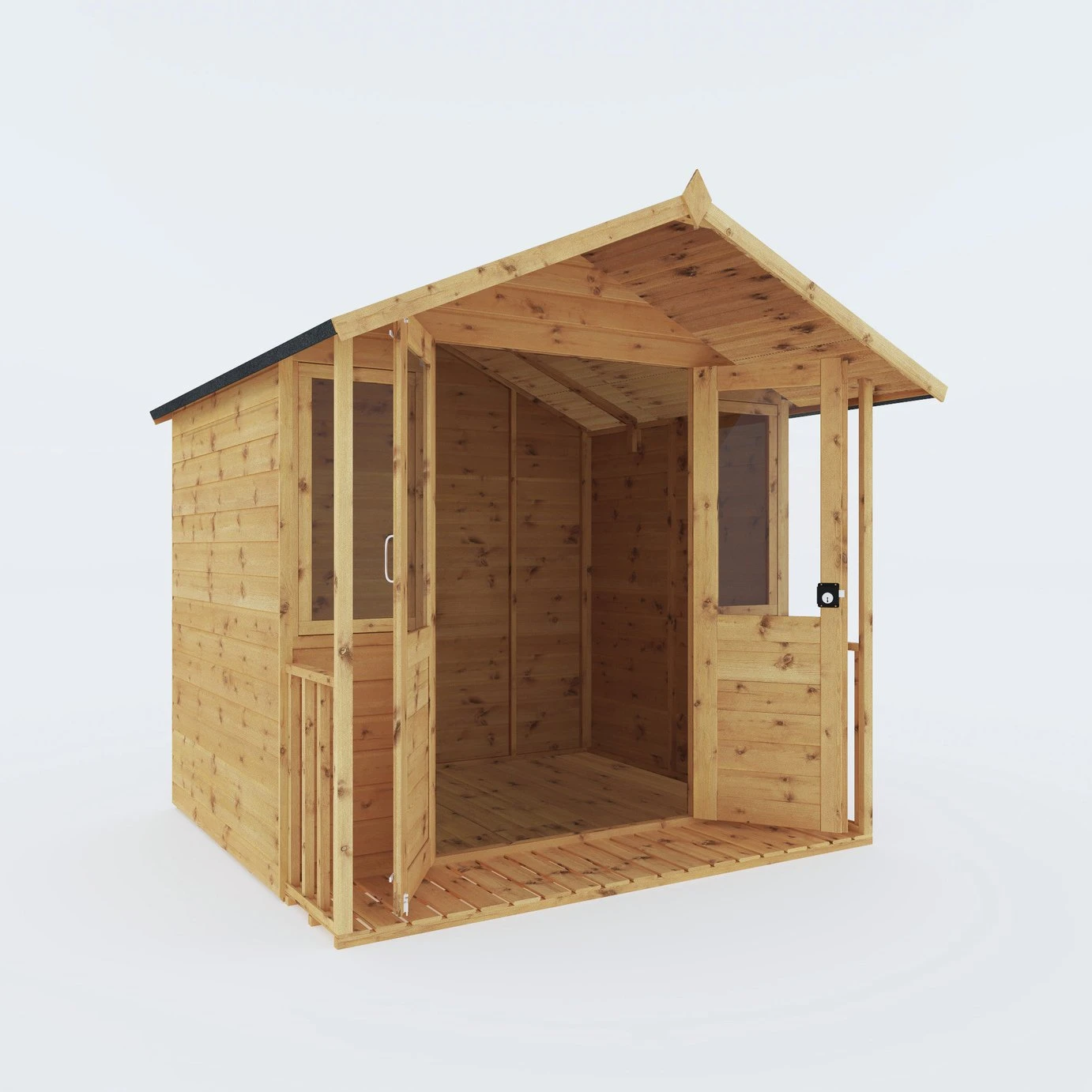 Mercia Wooden Traditional Summerhouse - 7 X 7ft 1 Mercia Wooden Traditional Summerhouse - 7 X 7ft