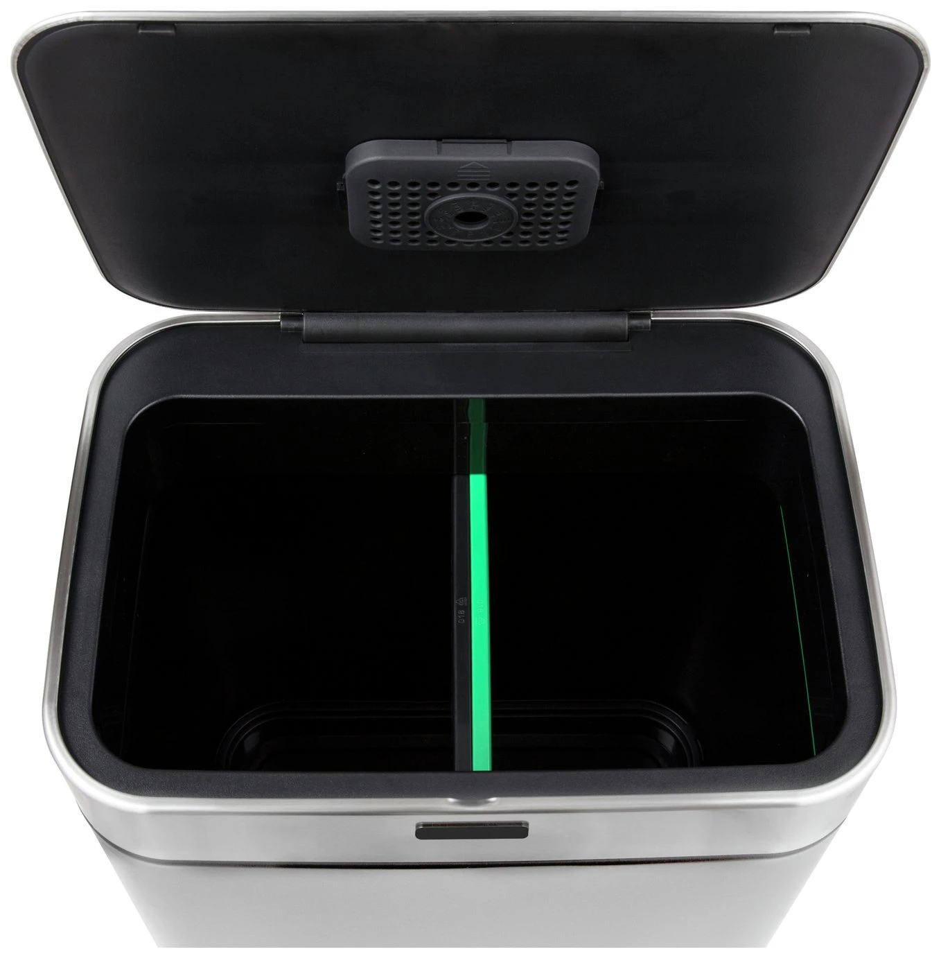 Tower 70 Litre Recycling Sensor Bin - Black 2 Tower 70 Litre Recycling Sensor Bin - Black - Image 2