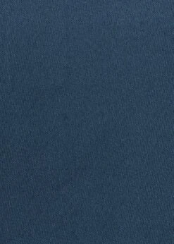 Habitat Callie Velvet Footstool - Petrol Blue -Home Furnishing Store 8864475 R Z017A